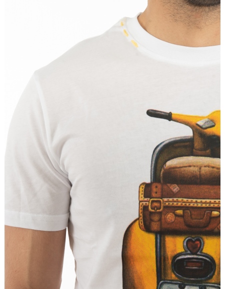 OVER-D T-shirt OE1S2S2T49 Λευκό OVER-D - 6