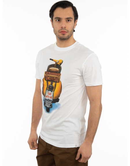 OVER-D T-shirt OE1S2S2T49 Λευκό OVER-D - 4