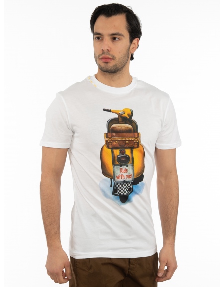 OVER-D T-shirt OE1S2S2T49 Λευκό OVER-D - 3