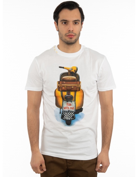 OVER-D T-shirt OE1S2S2T49 Λευκό OVER-D - 9