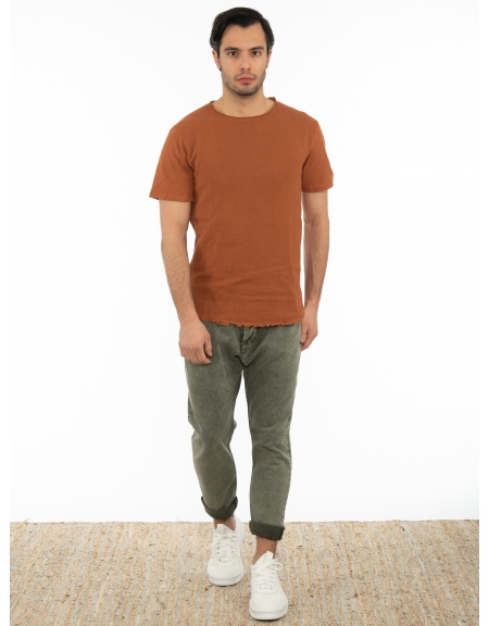 XAGON MAN T-shirt 2V58300 Κεραμμυδί XAGON MAN - 6