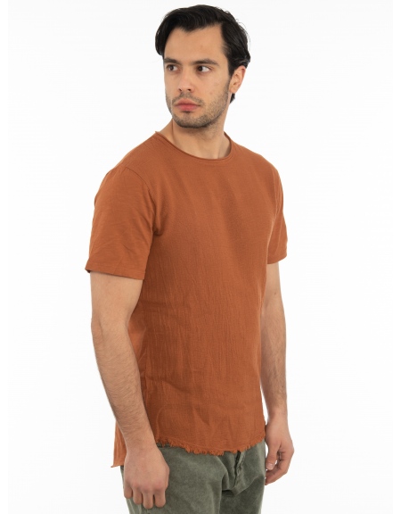 XAGON MAN T-shirt 2V58300 Κεραμμυδί XAGON MAN - 3