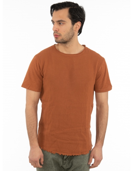 XAGON MAN T-shirt 2V58300 Κεραμμυδί XAGON MAN - 8