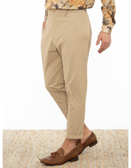 OVER-D Chino Παντελόνι OT1S2S2P03 Μπεζ OVER-D - 4