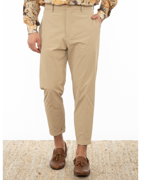 OVER-D Chino Παντελόνι OT1S2S2P03 Μπεζ OVER-D - 8