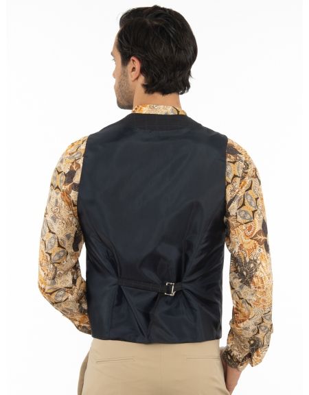 GUARDAROBA γιλέκο PGL-129/01 blue-black GUARDAROBA - 2