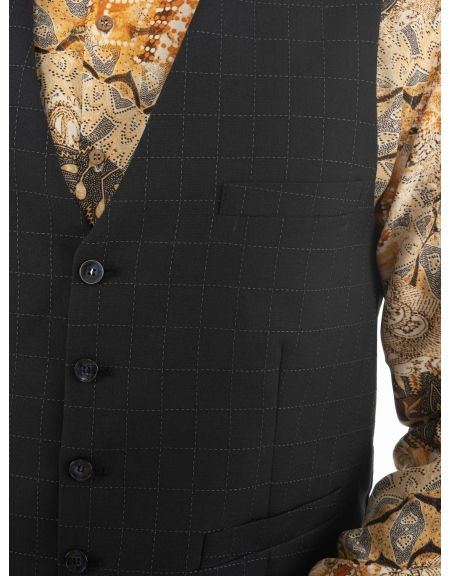 GUARDAROBA γιλέκο PGL-129/01 blue-black GUARDAROBA - 5