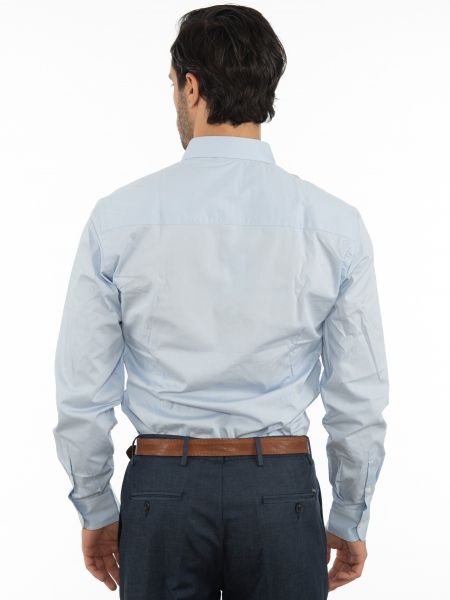 OVER-D Πουκάμισο OM152CM Σιέλ OVER-D - 1