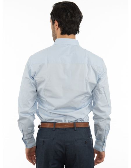 OVER-D Πουκάμισο OM152CM Σιέλ OVER-D - 1