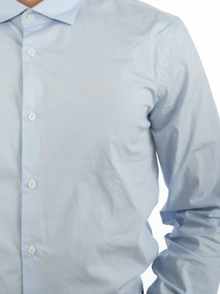 OVER-D Πουκάμισο OM152CM Σιέλ OVER-D - 4