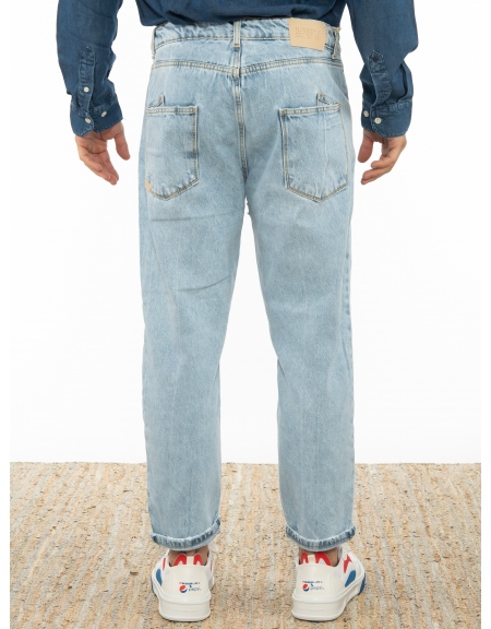 OVER-D Jean Trousers OT1S2S2D10 Blue OVER-D - 2