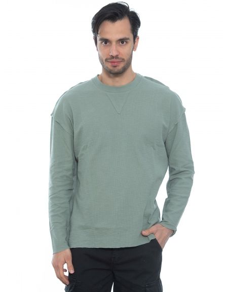 19 ATHENS Blouse K22-1071 Olive NINETEEN - 1