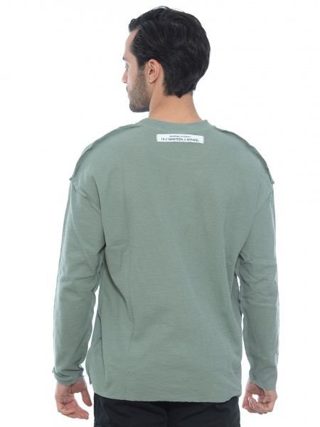 19 ATHENS Blouse K22-1071 Olive NINETEEN - 2