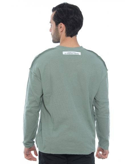 19 ATHENS Blouse K22-1071 Olive NINETEEN - 2