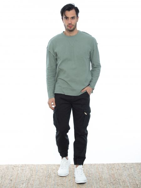 19 ATHENS Blouse K22-1071 Olive NINETEEN - 6