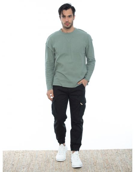 19 ATHENS Blouse K22-1071 Olive NINETEEN - 6