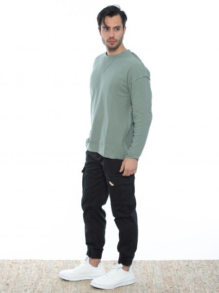 19 ATHENS Blouse K22-1071 Olive NINETEEN - 9