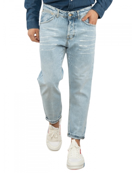 OVER-D Jean Trousers OT1S2S2D10 Blue OVER-D - 9
