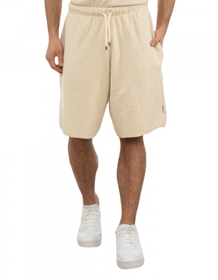 OVER-D Βερμούδα νημάτινη OT1S2S2S23 Μπεζ OVER-D - 9