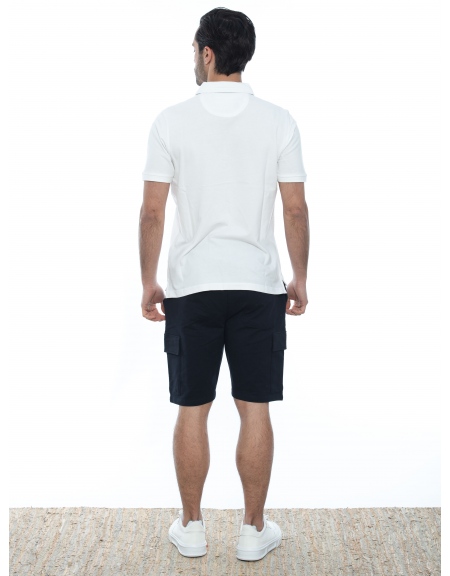 OVER-D Cargo Βερμούδα μακό OE1S2S2S06 Μπλε OVER-D - 7