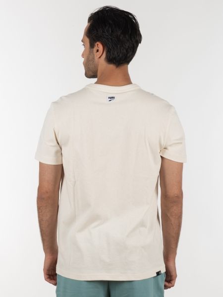 PUMA T-shirt 533673 99 Downtown Graphic Tee Μπεζ PUMA - 2