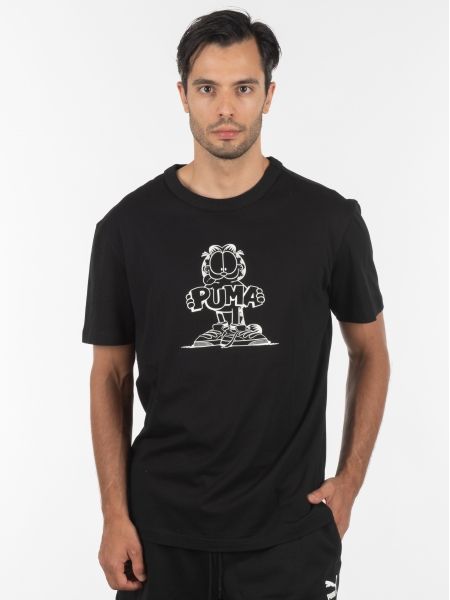 PUMA T-shirt 534433 01 X GARFIELD Graphic Tee Μαύρο PUMA - 1