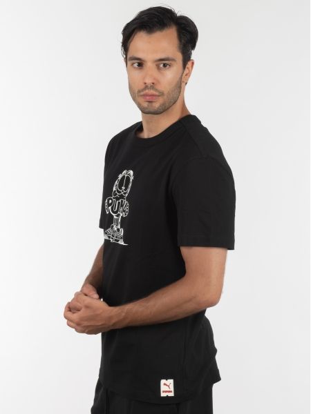 PUMA T-shirt 534433 01 X GARFIELD Graphic Tee Μαύρο PUMA - 4
