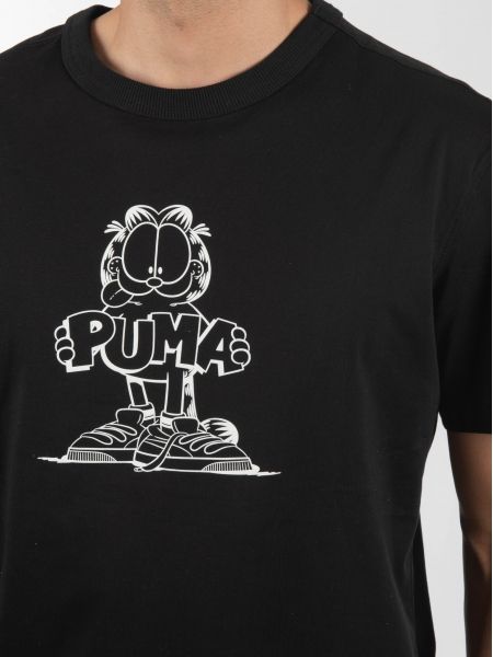 PUMA T-shirt 534433 01 X GARFIELD Graphic Tee Μαύρο PUMA - 5