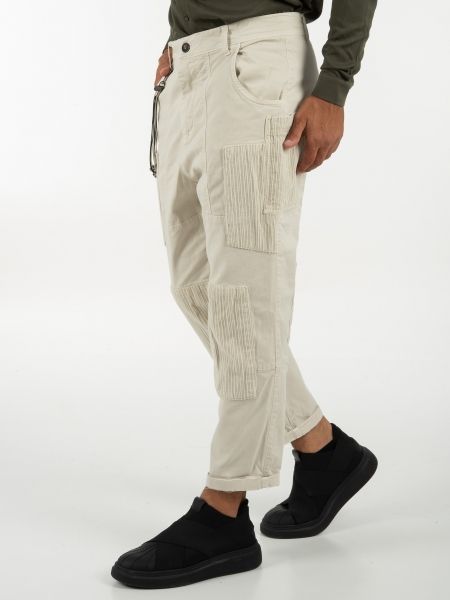 XAGON MAN Cargo Pants 2CR8026 Ecru XAGON MAN - 4