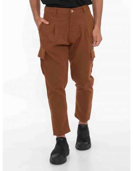 OVER-D Cargo Pants OE1F2W2P04 Tan OVER-D - 1