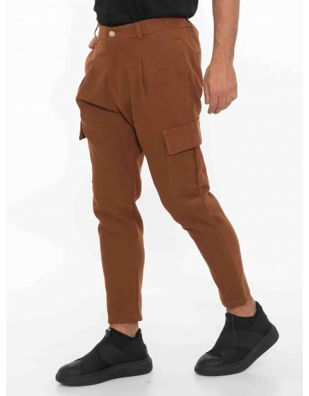 OVER-D Cargo Pants OE1F2W2P04 Tan OVER-D - 4