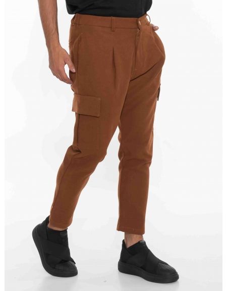OVER-D Cargo Pants OE1F2W2P04 Tan OVER-D - 3