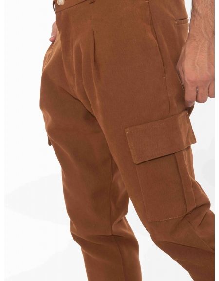 OVER-D Cargo Pants OE1F2W2P04 Tan OVER-D - 5