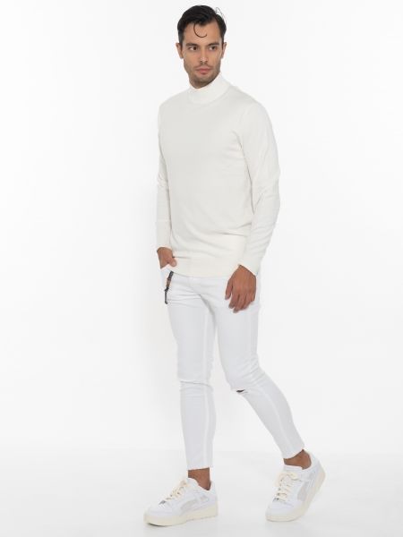 OVER-D Jean Trousers OM755PN White OVER-D - 9