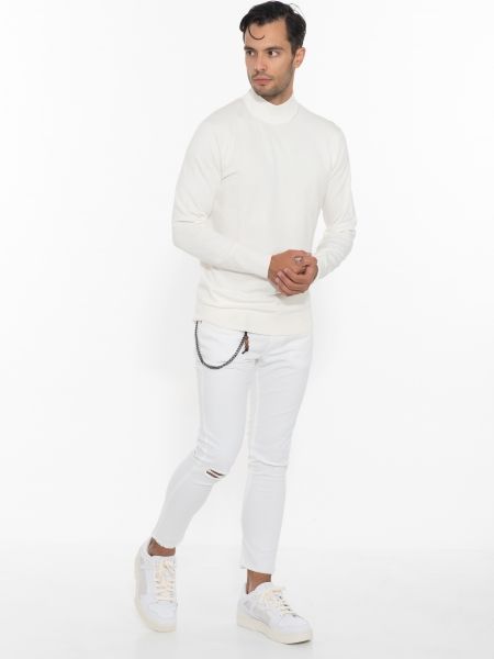 OVER-D Jean Trousers OM755PN White OVER-D - 7