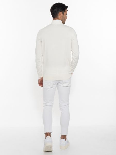 OVER-D Jean Trousers OM755PN White OVER-D - 8