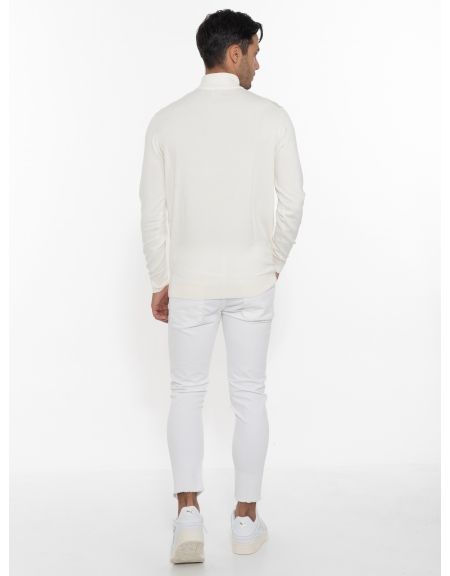 OVER-D Jean Trousers OM755PN White OVER-D - 8