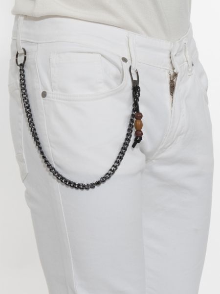 OVER-D Jean Παντελόνι OM755PN Λευκό OVER-D - 5