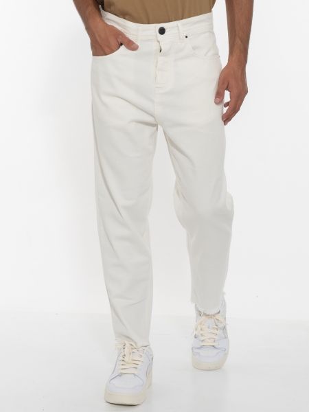 XAGON MAN Jean Παντελόνι 2UCROP2 Λευκό XAGON MAN - 1