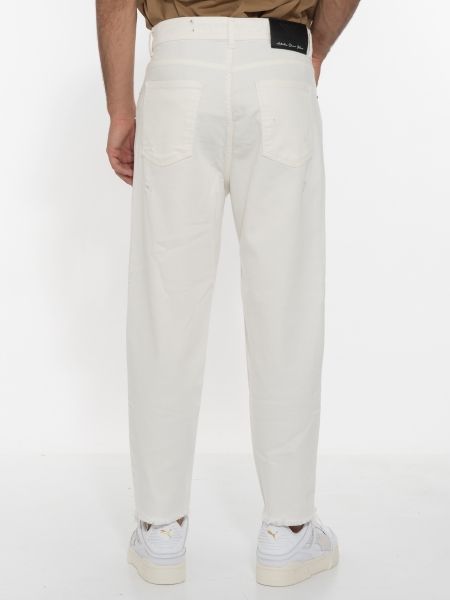 XAGON MAN Jean Παντελόνι 2UCROP2 Λευκό XAGON MAN - 2