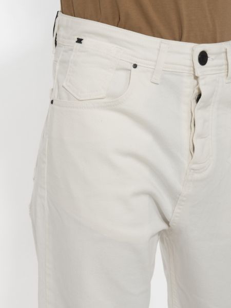 XAGON MAN Jean Παντελόνι 2UCROP2 Λευκό XAGON MAN - 5