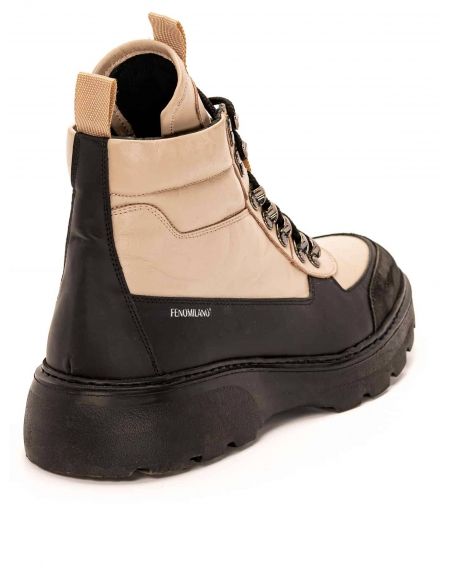 FENOMILANO Μποτάκι 2308 Μπεζ FENOMILANO - 3