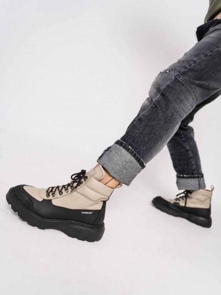 FENOMILANO Μποτάκι 2308 Μπεζ FENOMILANO - 5