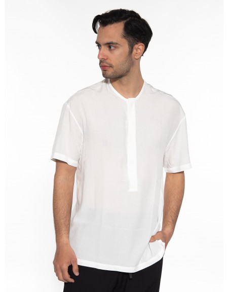 NINETEEN Shirt mao K23-1030 White NINETEEN - 3