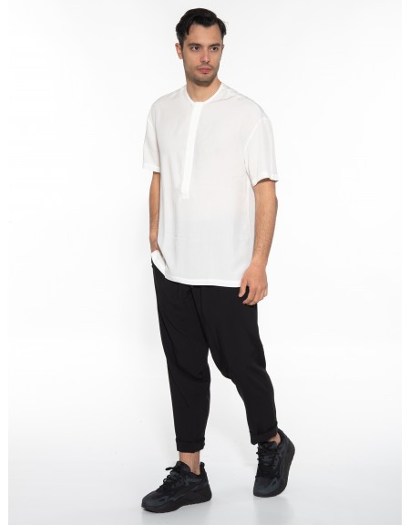 NINETEEN Shirt mao K23-1030 White NINETEEN - 9