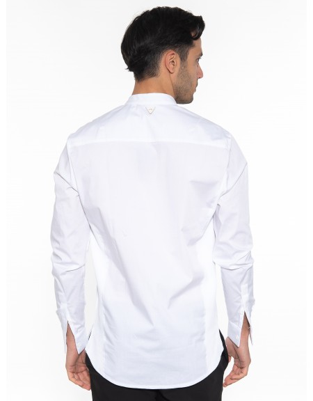 NINETEEN Shirt mao K23-1021 White NINETEEN - 2