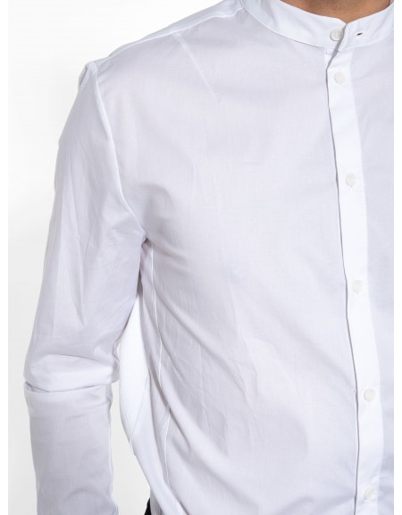 NINETEEN Shirt mao K23-1021 White NINETEEN - 5