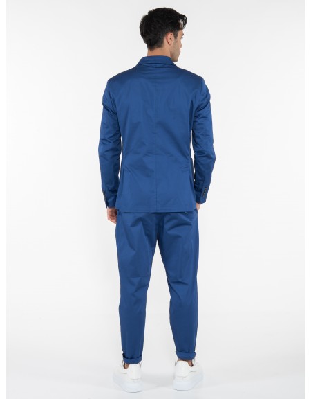 OVER-D Chino Παντελόνι OE1S2S3P31 Μπλε ρουά OVER-D - 11