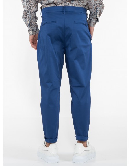 OVER-D Chino Παντελόνι OE1S2S3P31 Μπλε ρουά OVER-D - 2