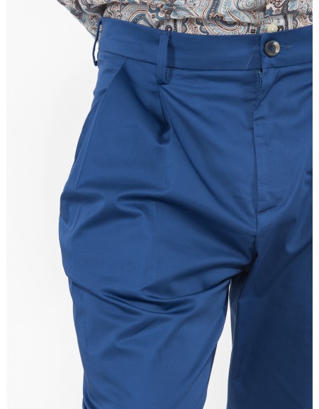 OVER-D Chino Παντελόνι OE1S2S3P31 Μπλε ρουά OVER-D - 5